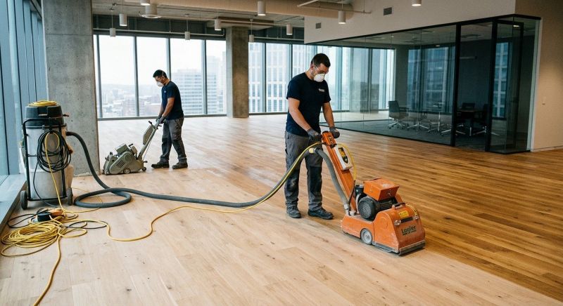 Commercial Hardwood Service in Stoneham, MA