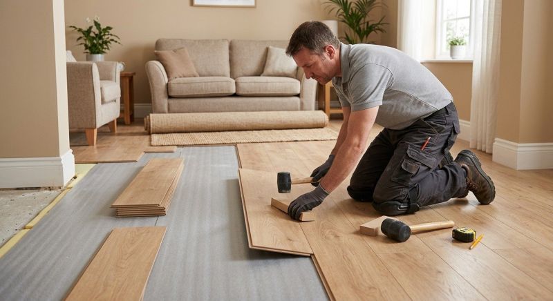 Laminate Floor Installation in Hull, MA