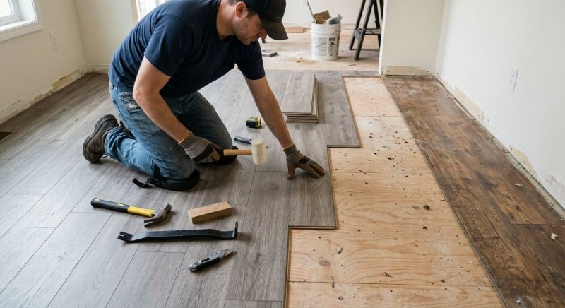 Laminate Floor Replacement in Ashland, MA
