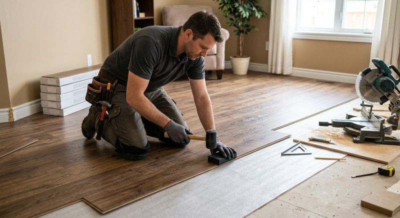 Laminate Floor Replacement in Cambridge, MA