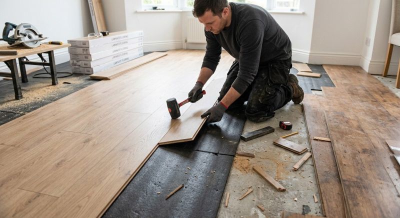 Laminate Floor Replacement in Hull, MA