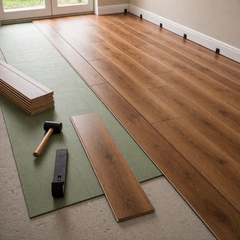 Laminate Floor Replacement in Woburn, MA