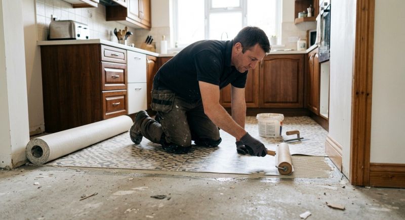 Linoleum Floor Installation in Acton, MA
