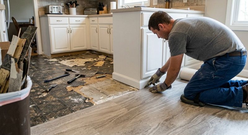 Linoleum Floor Installation in Essex County, MA