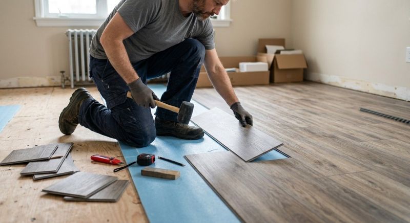 Linoleum Floor Installation in Gloucester, MA
