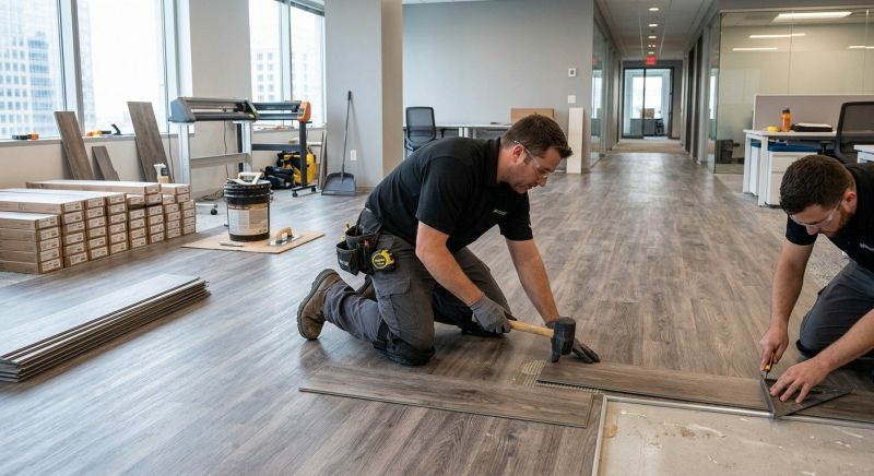 Linoleum Floor Installation in Groveland, MA