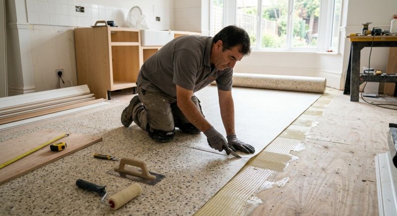 Linoleum Floor Installation in Haverhill, MA