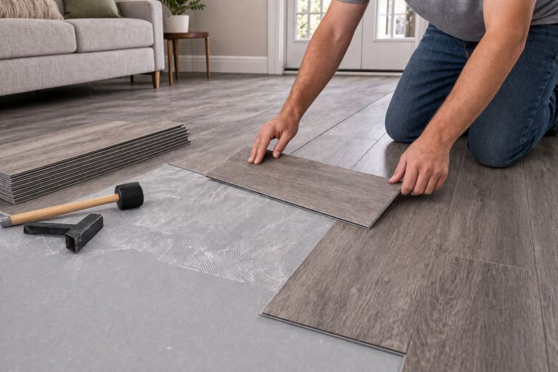 Luxury Vinyl Tile Installation in North Andover, MA