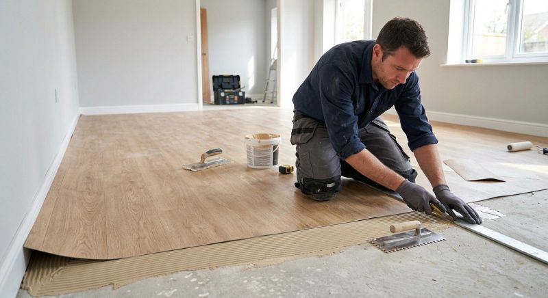 Sheet Flooring Installation in Dracut, MA
