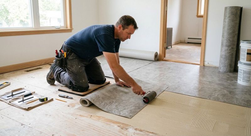 Sheet Flooring Installation in Hull, MA