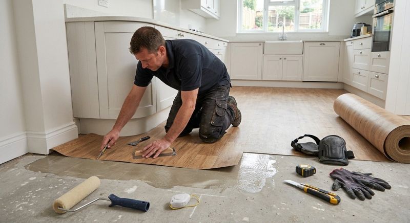 Sheet Linoleum Installation in Cohasset, MA