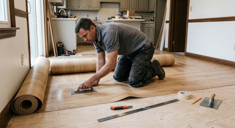 Sheet Vinyl Installation in Littleton, MA