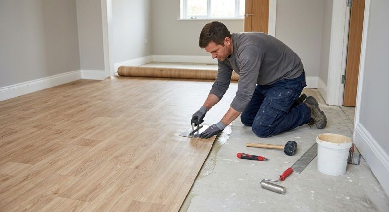 Vinyl Flooring Installation in Tewksbury, MA